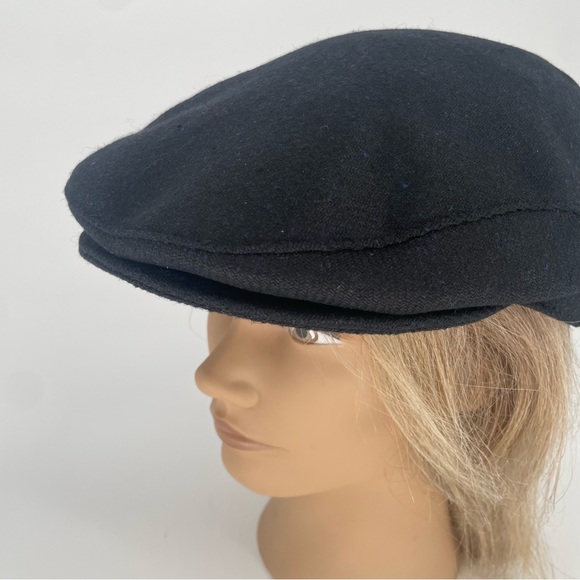 Donegal Tweed Wool News Boy Hat By Aran Sweater Market / Driving Cap - Picture 7 of 15